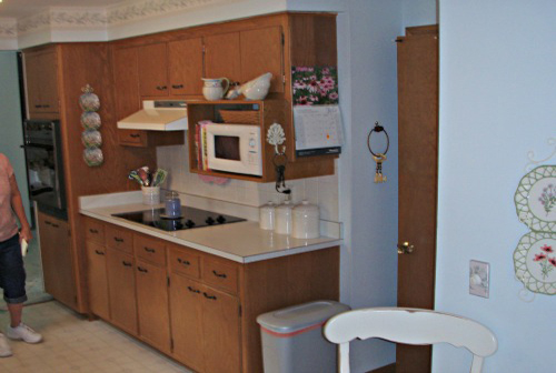 kitchen before remodel