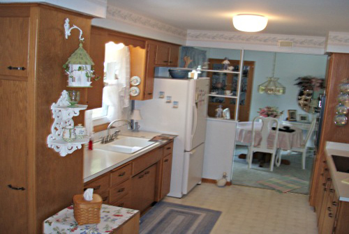 kitchen before remodel