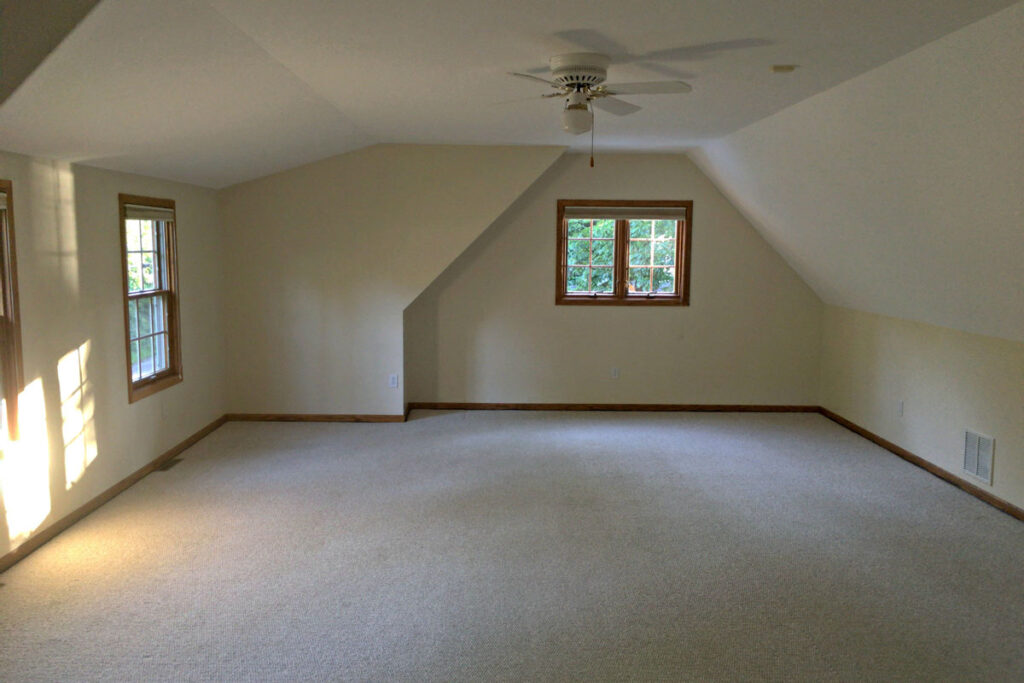 attic before remodel