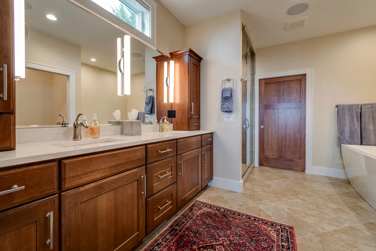 remodeled bathroom