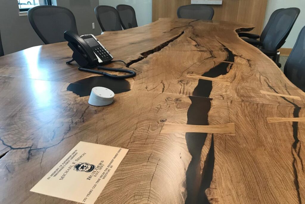 Table donated to Waunakee Library