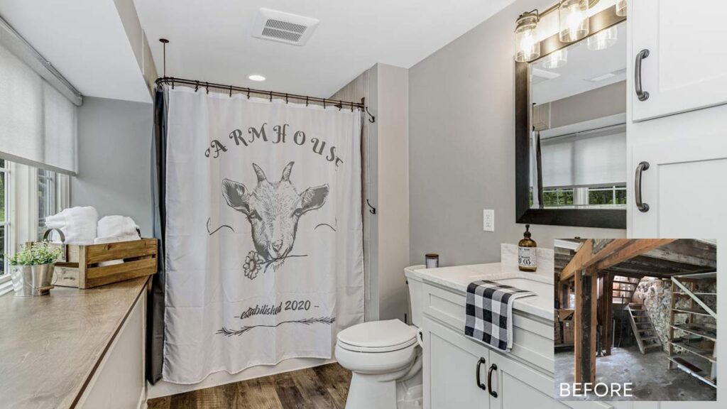 Bathroom interior