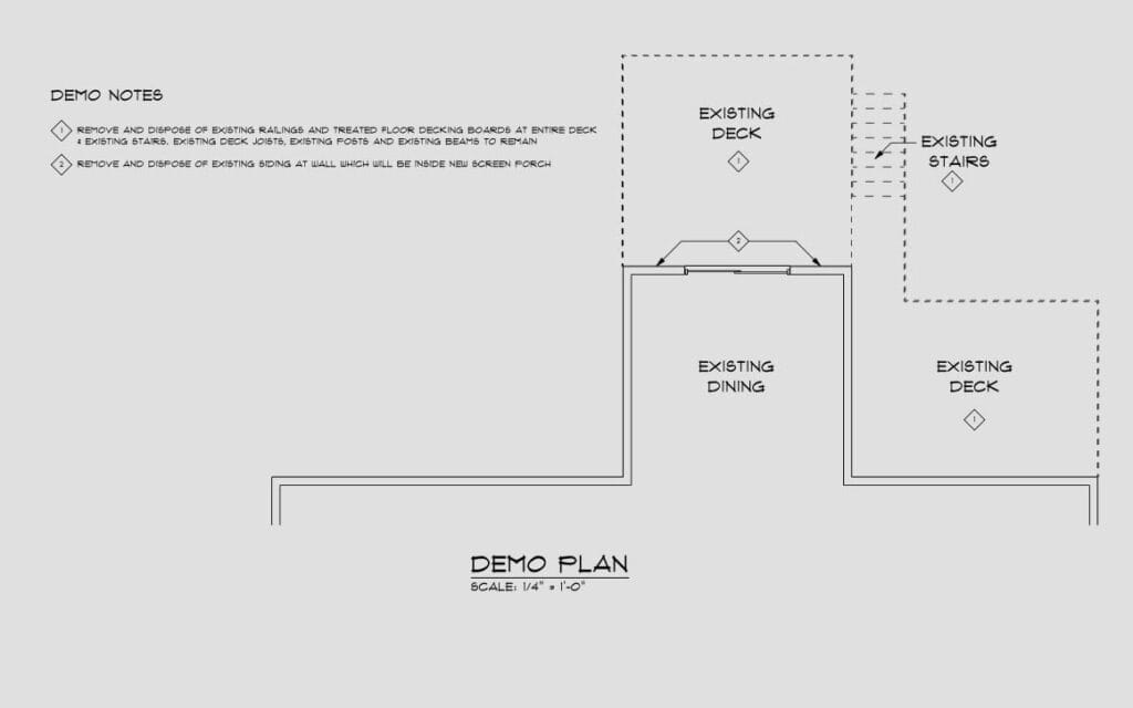 3 season porch remodeling plans