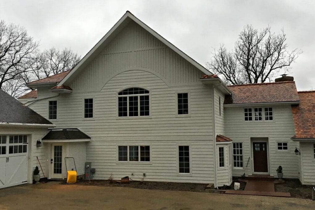 Home exterior after remodel