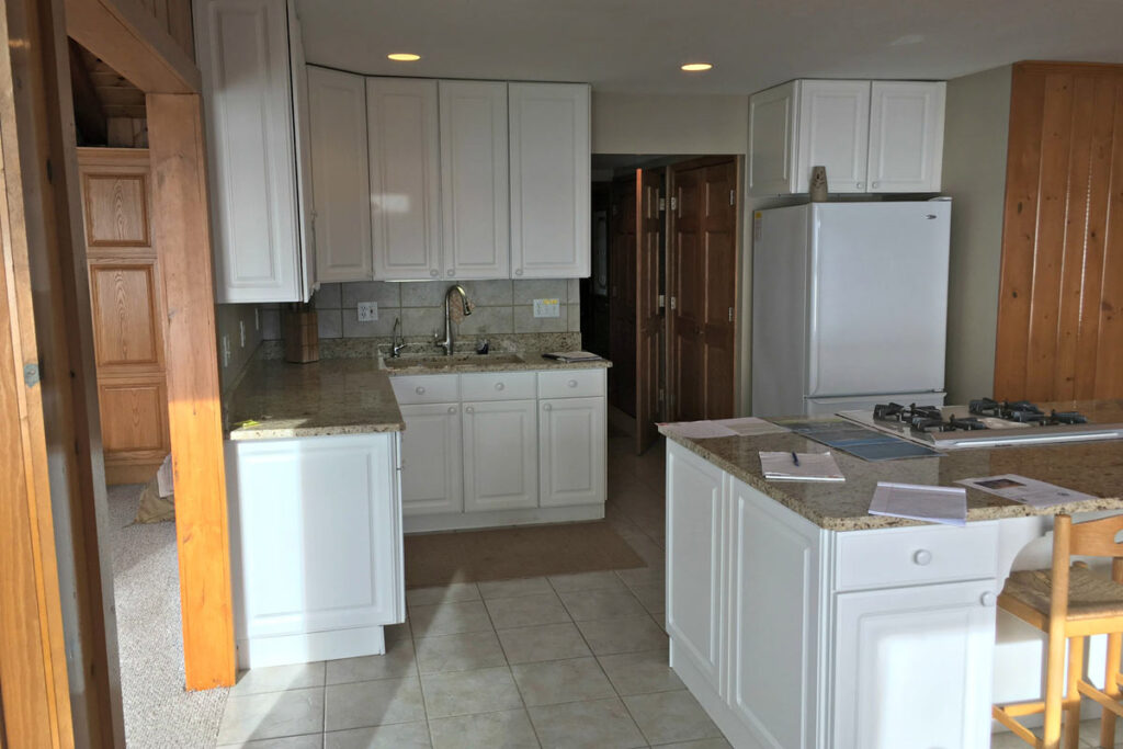 kitchen before remodel