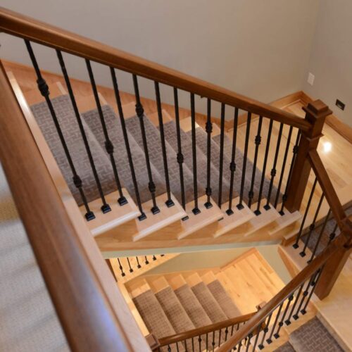 Metal balusters